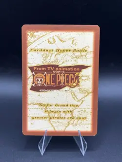 Nami C151 Holo Carddass Hyper Battle Japanese One Piece Moderately Played - Image 2