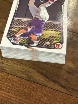2026 Bowman Ethan Holliday Lot of 42 Paper Cards RC 1st Colorado Rockies - Image 2