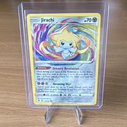 Jirachi 119/185 Vivid Voltage Nm/M Amazing Rare Holo English 2020 Pokemon TCG - Image 1