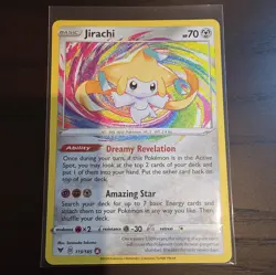 Pokemon TCG Jirachi Vivid Voltage 119/185 Holo Amazing Rare NM - Image 1