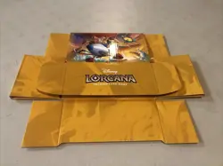 Disney Rescue Rangers Promo Card Storage Box Azurite Sea Lorcana League - Image 1