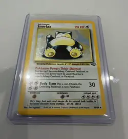 Wizards Snorlax 11/64 Jungle Holo Rare 90 HP English Pokemon TCG 1999 - Image 1