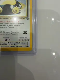 Wizards Snorlax 11/64 Jungle Holo Rare 90 HP English Pokemon TCG 1999 - Image 2