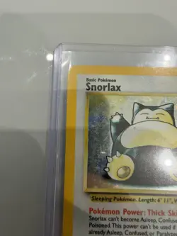 Wizards Snorlax 11/64 Jungle Holo Rare 90 HP English Pokemon TCG 1999 - Image 4