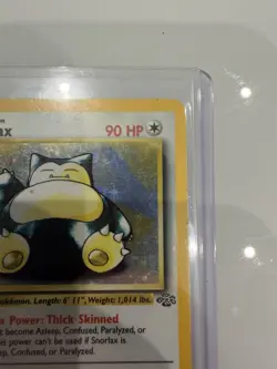 Wizards Snorlax 11/64 Jungle Holo Rare 90 HP English Pokemon TCG 1999 - Image 5