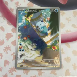 Oshawott 105/086 - Illustration Rare - White Flare - Pokemon TCG - Image 1