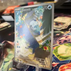Pokemon TCG White Flare Oshawott Illustration Rare Card 105/086 Mint Condition - Image 4