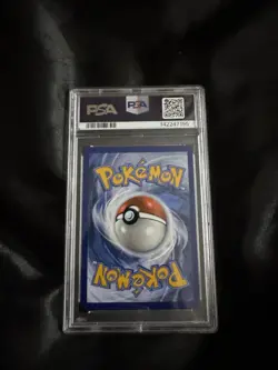 Pokemon TCG Oshawott Illustration Rare White Flare Card 105/086 PSA9 Gem Mint - Image 2