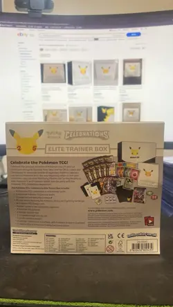 Pokemon 25th Anniversary Celebrations Elite Trainer Box ETB New Factory Sealed - Image 2