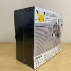 Pokemon Celebrations Elite Trainer Box ETB 25th Anniversary New Factory Sealed 820650809439 - Image 4