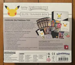 Pokemon TCG Celebrations Elite Trainer Box 25th Anniversary ETB Sealed NEW - Image 2