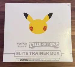 Pokemon TCG Celebrations 25th Anniversary Elite Trainer Box ETB New Sealed - Image 1