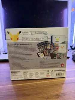 Pokemon TCG Celebrations 25th Anniversary Elite Trainer Box ETB New Sealed - Image 3