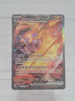Pokemon TCG Team Rockets Moltres EX Destined Rivals Card 229/182 - Image 2
