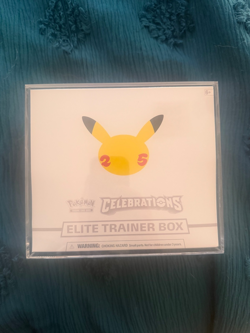 Pokemon TCG Celebrations Elite Trainer Box 25th Anniversary ETB Sealed NEW 820650809439 - Image 1