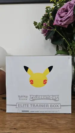 Pokemon TCG Celebrations 25th Anniversary Elite Trainer Box ETB New Sealed - Image 1