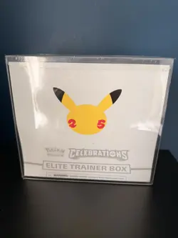 Pokemon TCG Celebrations 25th Anniversary Elite Trainer Box ETB New Sealed - Image 1