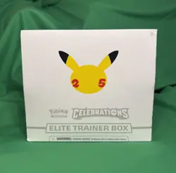 Pokemon TCG Celebrations Elite Trainer Box 25th Anniversary ETB Sealed NEW 820650809439 - Image 1