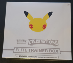 Pokemon 25th Anniversary Celebrations Elite Trainer Box ETB New Factory Sealed~ - Image 1