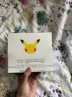 Pokemon TCG Celebrations 25th Anniversary Elite Trainer Box ETB - New Sealed - Image 1