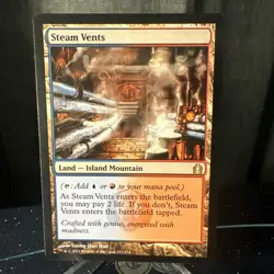 MTG - Steam Vents (RTR) (2) - Image 1