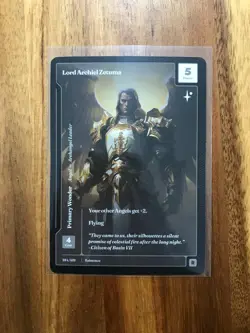 Wonders Of The First: Existence - Lord Archiel Zetuma 184/401 RARE - Image 1