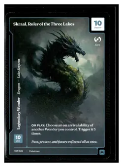 Wonders of the First Existence #57 Skraal Ruler of the Three Lakes Mythic - Image 1