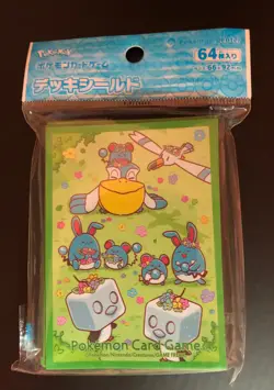 Flower Crown, Marill & Friends Card Sleeves - (64ct) - Pokemon Center Japan - Image 1