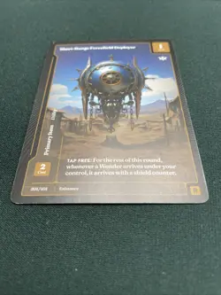 Wonders Of The First: Existence - Short-Range Forcefield Deployer RARE 201/401 - Image 1