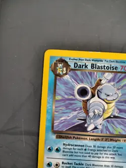 Dark Blastoise Pokemon Card Non Holo Regular 20/82 Trading Team Rocket - Image 4