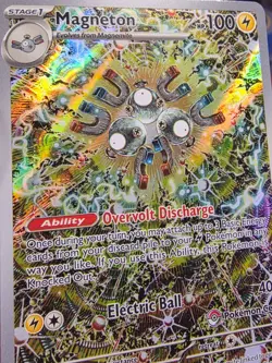 ⚡ Magneton SVP 159 Black Star Promo Full Art Holo Pokemon Card NM/Mint ⚡ - Image 2