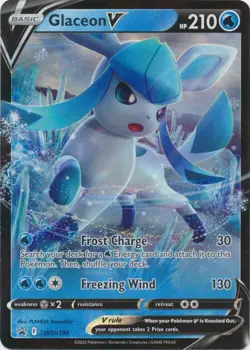 Glaceon V SWSH196 Sword & Shield Promo Cards Pokemon TCG - Image 1