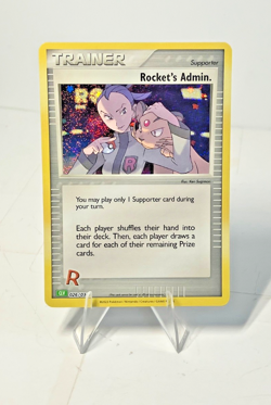 Pokemon Rocket's Admin. 026/034 Holo Pokemon Card Game Classic - Image 1