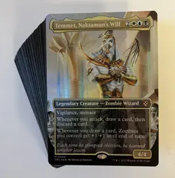 MTG Magic The Gathering Temmet, Naktamun's Will Budget 100 Card Commander Deck - Image 1