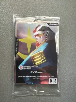 EX Base EXBP-005 Gundam TCG Bandai Card Games Fest 25-26 Stamped Exclusive Promo - Image 1
