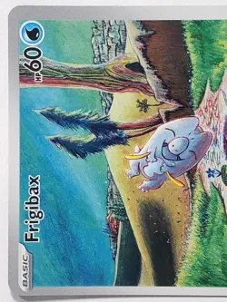 ILLUSTRATION Frigibax 208/193 NM / M Paldea Evolved Pokemon Card Tomokazu Komiya - Image 2