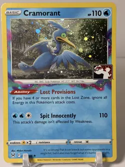 Cramorant Holo Pokemon Prize Pack Series 3 Promo Pokemon Card NM/LP - Image 3