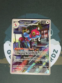 Pokemon TCG Porygon-Z 214/182 Paradox Rift Illustration Rare Card NM - Image 1