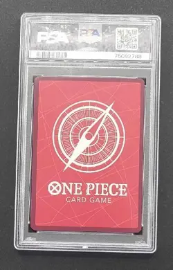 ONE PIECE Card Game - Roronoa Zoro (Alt Art) OP01-001 L ROMANCE DAWN PSA 10 - Image 2
