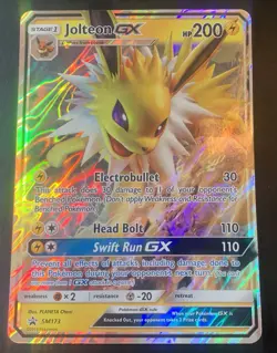 Jolteon GX SM173 - Pokemon Oversized Jumbo Card NM - Image 1