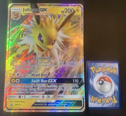 Jolteon GX SM173 - Pokemon Oversized Jumbo Card NM - Image 3
