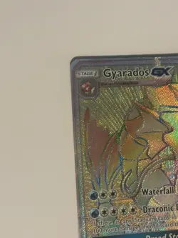 Pokemon Tcg Gyarados, Gx 112/111 Rainbow Crimson Invasion Lp Card - Image 2