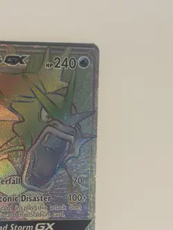 Pokemon Tcg Gyarados, Gx 112/111 Rainbow Crimson Invasion Lp Card - Image 3