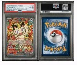 Pokemon Meowth ex 121/088 SIR Me03 ~ Perfect Order ~ PSA 10 GEM MINT - Image 2