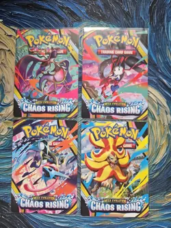 Chaos Rising Trainer Tips Cards Set of 4 From Build and Battle Box - Pokemon TCG - Image 1