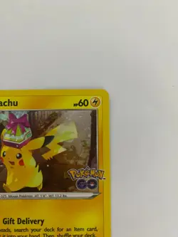 Pokemon TCG Cards Pikachu SWSH234 Black Star Promo Cosmos Holo NM-M - Image 4