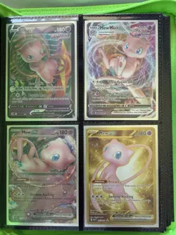Misc Pokemon Cards Lot of 21 Mostly Mew NM Condition - Image 3