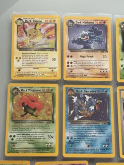 Pokemon Cards Team Rocket 10x Holo Bundle Dark Dragonite 5/82 Dark Raichu 83/82 - Image 4