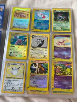 Vintage Pokemon Collection 1999-2003. 6/16 pages of Holo’s. Lots of rare cards - Image 3