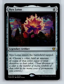 Media Promos #235 Nyx Lotus Foil - Image 1